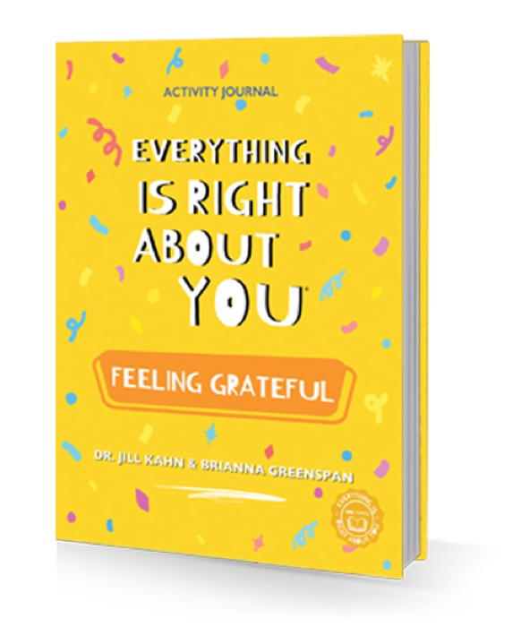 Everything Is Right About You: Feeling Grateful activity journal cover