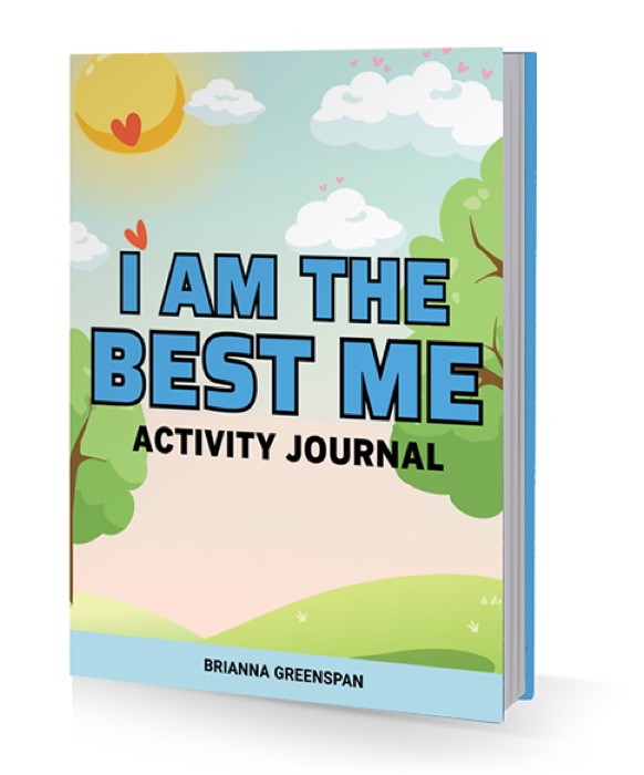 I Am The Best Me activity journal cover