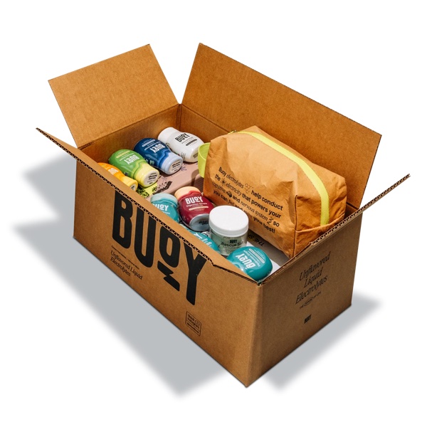 Buoy electrolyte products